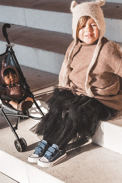 Дитячі кросівки на липучці BIG STAR HH374201 Темно-сині