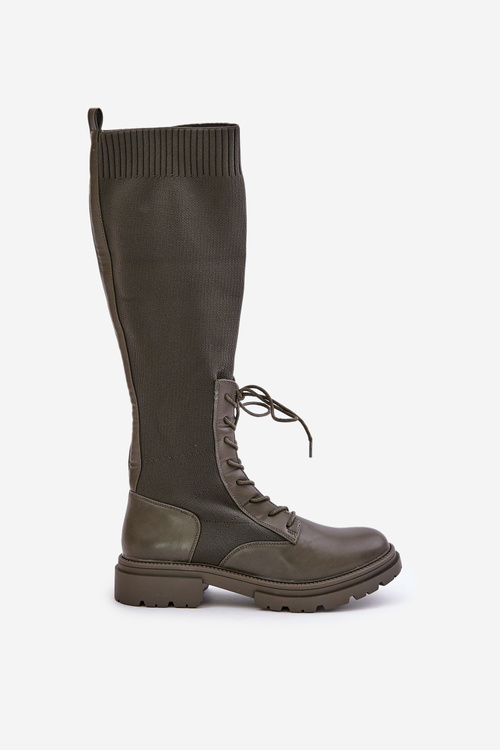 Слипони з носком Темно-зелений Іран