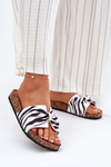 Жіночі Сандалі На Корковій Платформі Zebra Mevuna