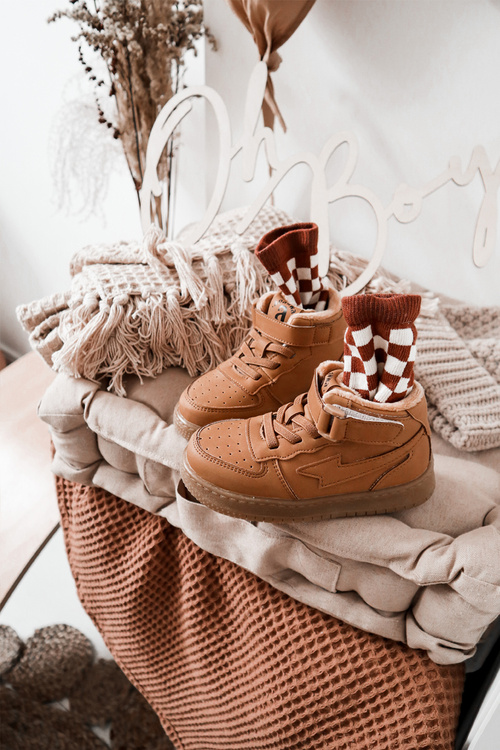 Дитячі утеплені високі кросівки Camel Clafi