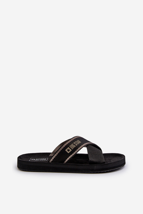 Жіночі шльопанці Big Star NN274A059 чорні