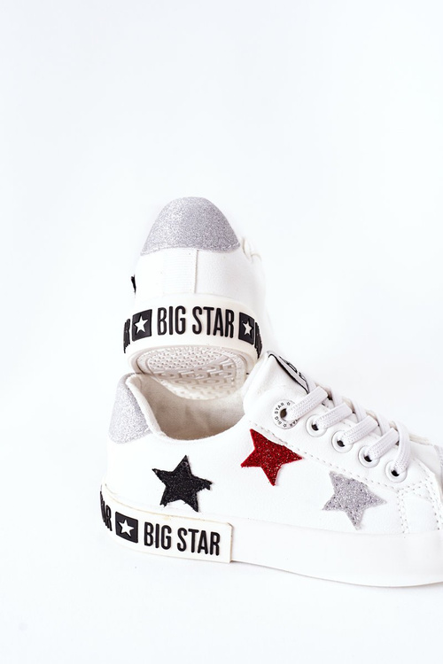 Дитячі шкіряні кросівки BIG STAR II374032 Білі