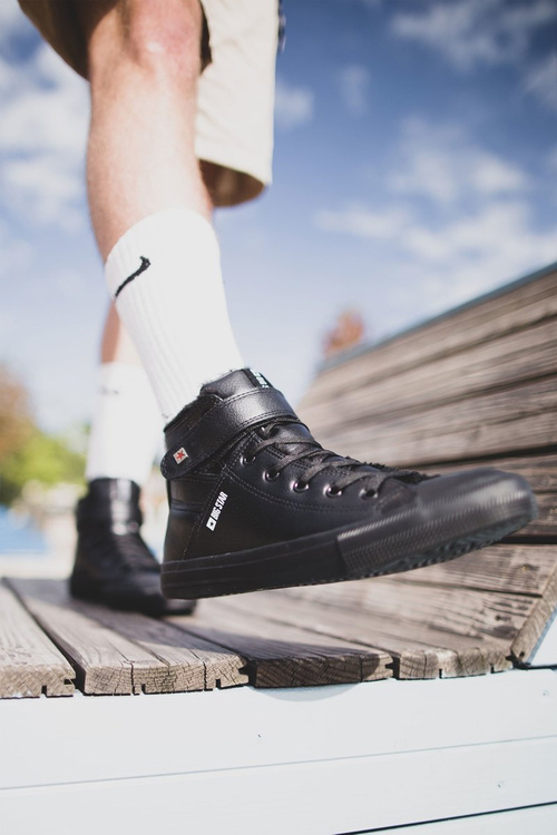 Чоловічі утеплені кросівки Big Star чорні Y174020FW