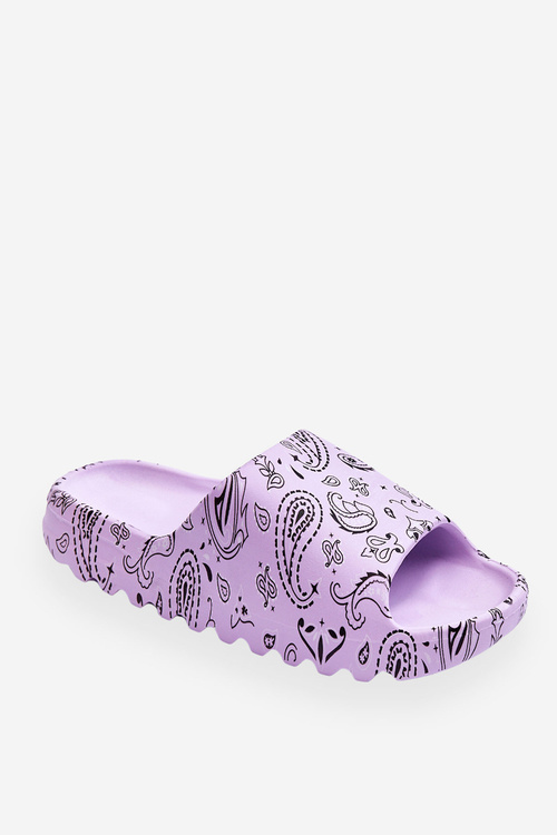 Модні жіночі тапочки на масивній платформі Violet Lorette