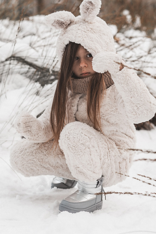 Дитячі снігові черевики Big Star KK374218 Grey-Silver