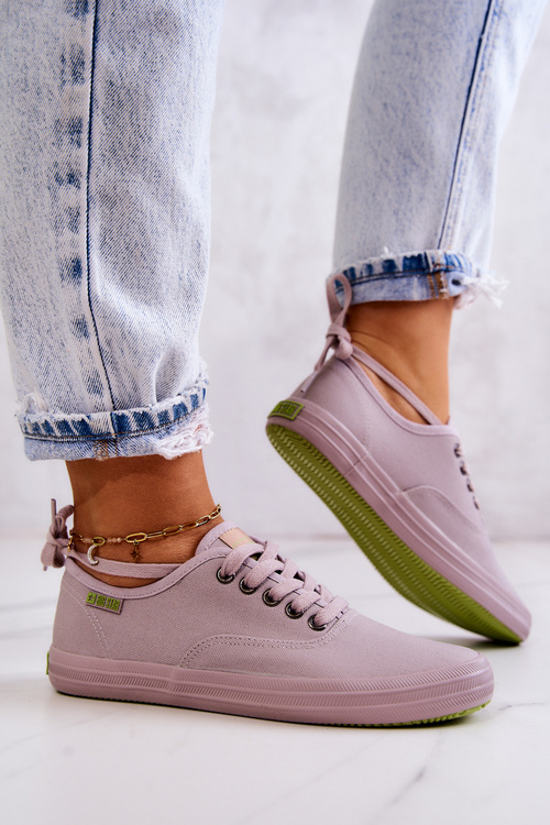 Світлі жіночі кросівки Big Star JJ274264 сірі