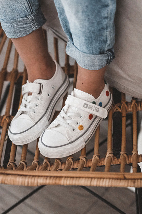 Дитячі кросівки на липучці BIG STAR JJ374053 Білі