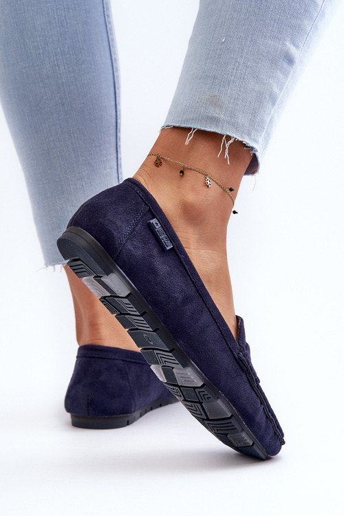 Жіночі еко-замшеві мокасини Big Star NN274931 Memory Foam System Tavy