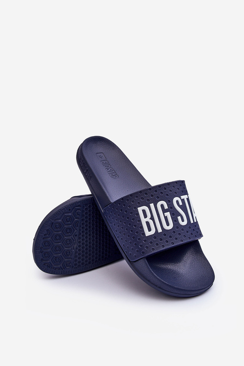 Чоловічі тапочки Big Star MM174321 Navy