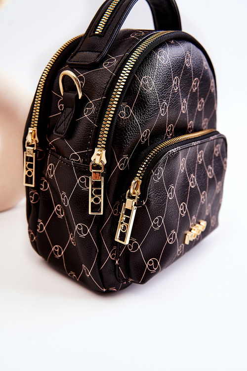 Жіночий шкіряний рюкзак NOBO L1341-C020 Чорний