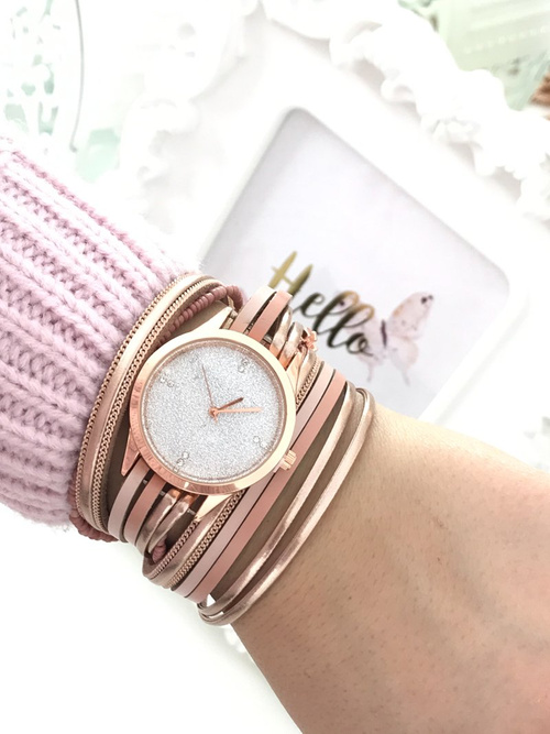 Жіночий годинник Michael John Nadine Pink