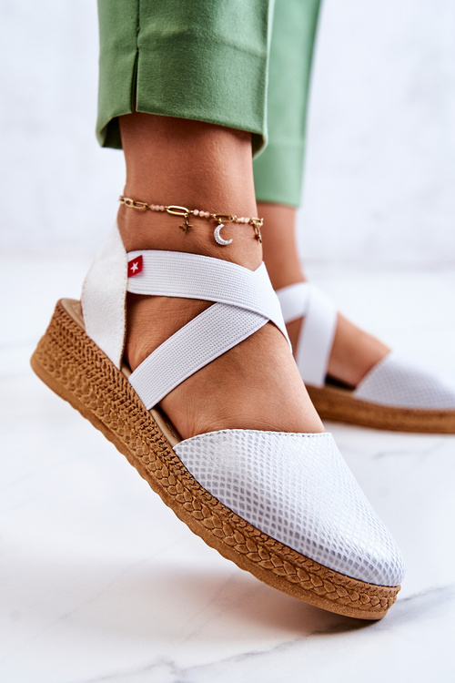 Модні жіночі еспадрільї Big Star JJ276036 Білі