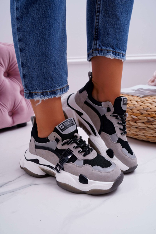 Жіноче спортивне взуття Big Star by Daniel Lopez Grey FF274427