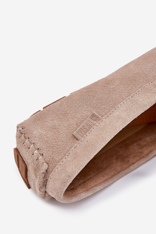 Замшеві Чоловічі Мокасини Big Star RR174050 Бежеві