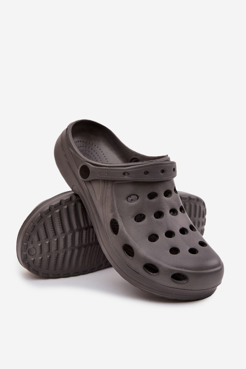 Чоловічі шльопанці сандалі сірі