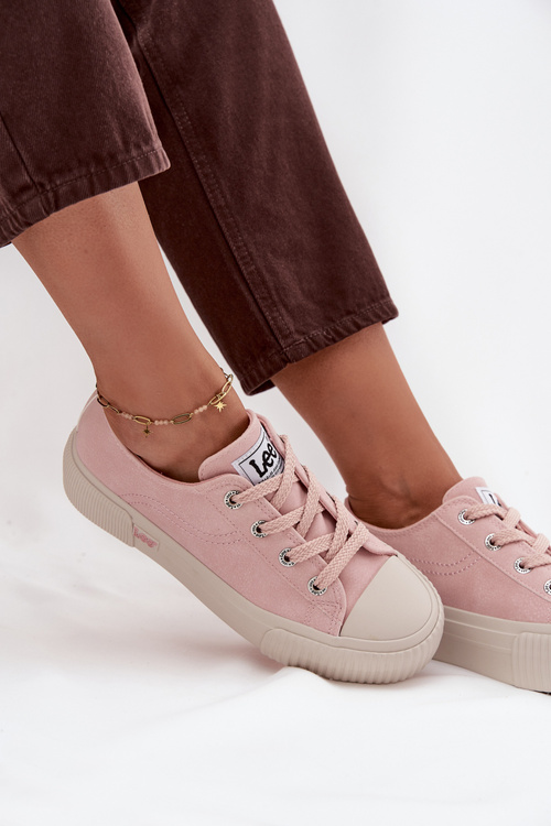 Жіночі кеди на платформі LEE ISLA C WOMEN LOW 50253001.78E Рожеві