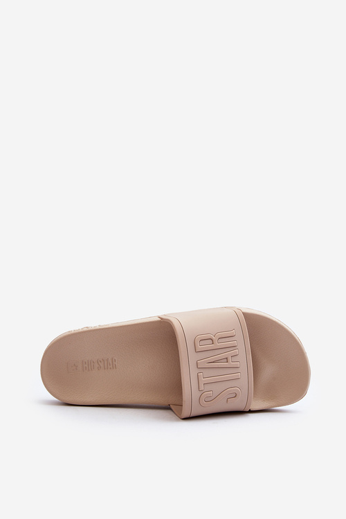 Жіночі поролонові тапочки Big Star MM274718 Рожеві