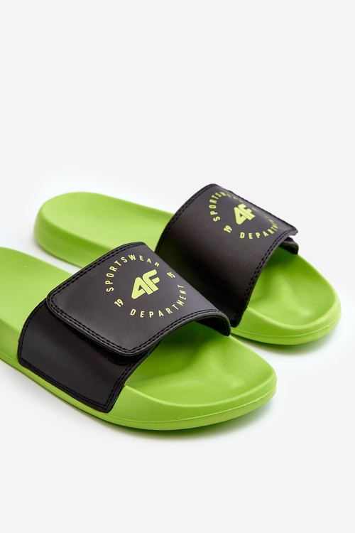 В'єтнамки для хлопчиків 4FJMM00FFLIM043-72N чорно-зелені