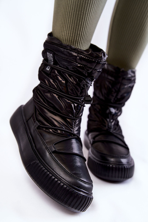 Чоботи жіночі утеплені Big Star KK274193 Black