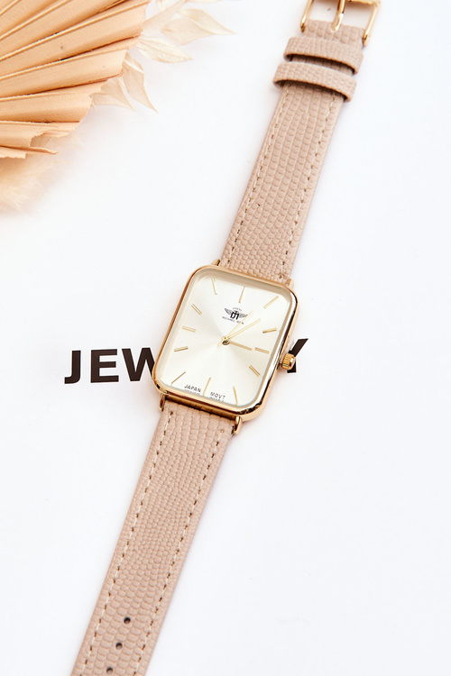 Модний жіночий годинник Michael John світло-сірий