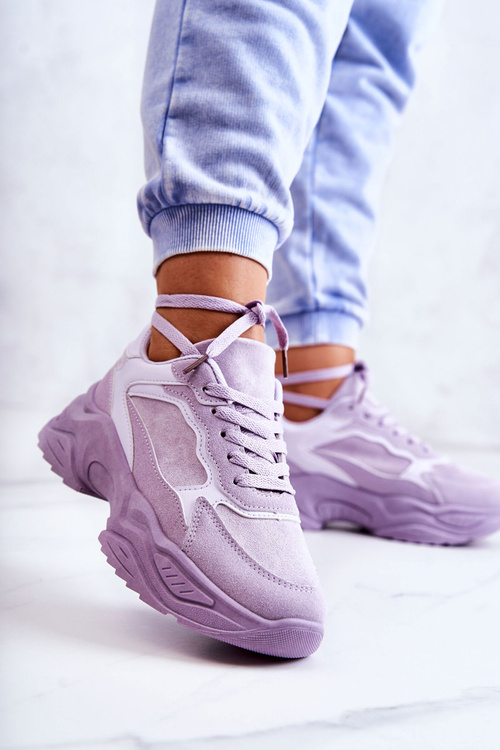 Жіноче спортивне взуття Sneakers Purple Bacaris