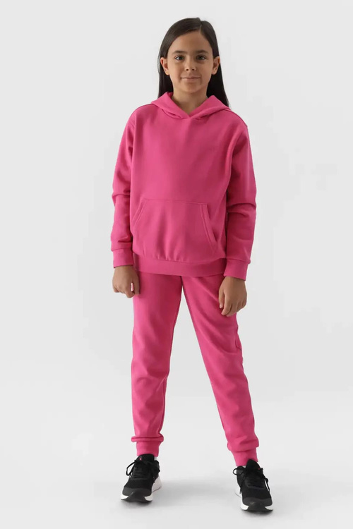 Спортивні штани Joggery для дівчаток 4F Fuksja 4FJWMM00TTROF0828-55S