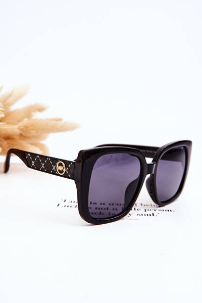 Жіночі сонцезахисні окуляри з блискітками M2354 Gradient Black