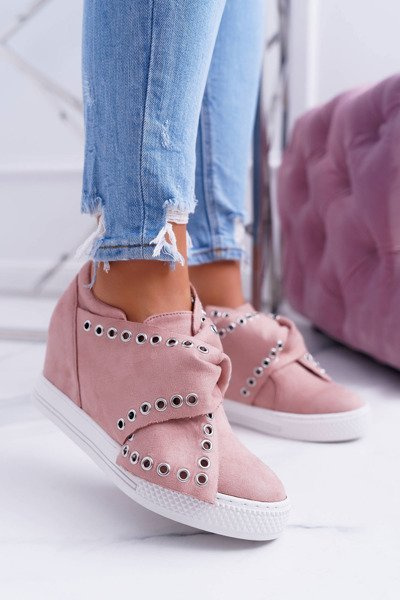 Жіночі кросівки Котурні LU BOO Pink Margo