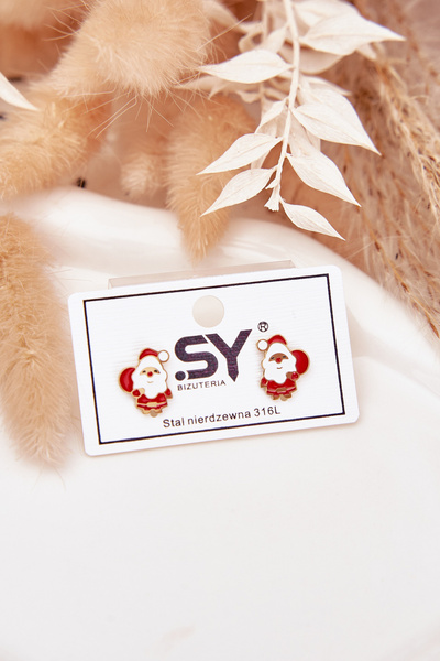 Сережки Святого Миколая з хірургічної сталі