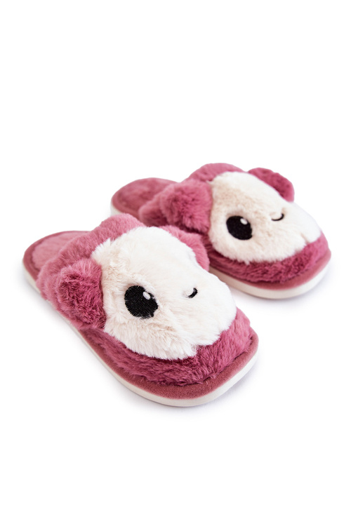 Дитячі хутряні сліпони Pink Alize