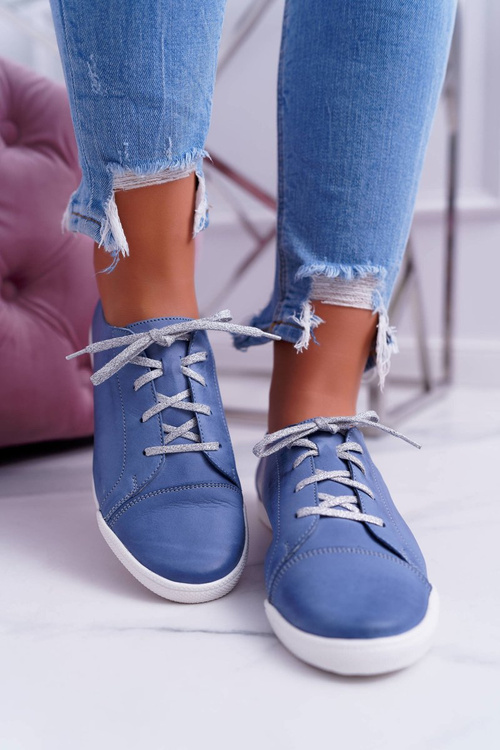 Жіноче взуття Взуття Взуття Maciejka Leather Bright Blue 4049A