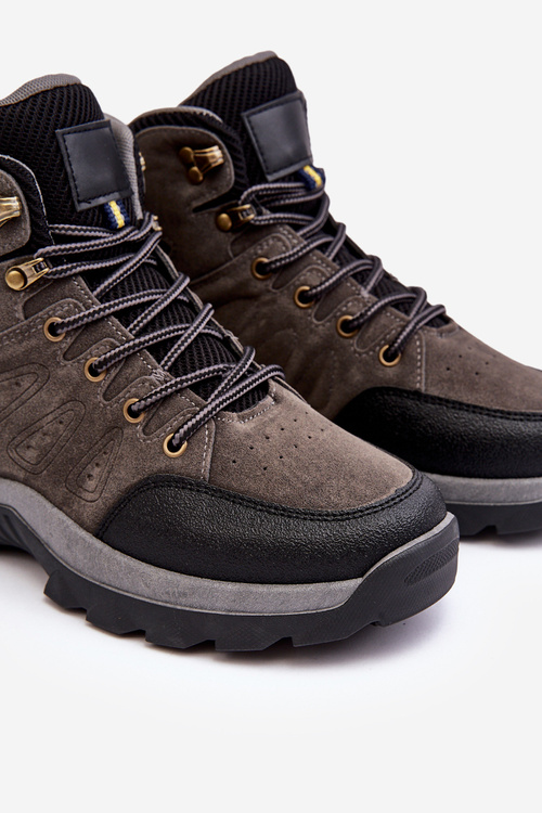 Чоловіче трекінгове взуття сіре Fontanoe