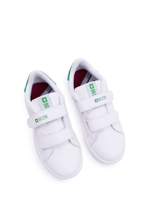 Дитячі кросівки на липучці Big Star DD374029 Білі