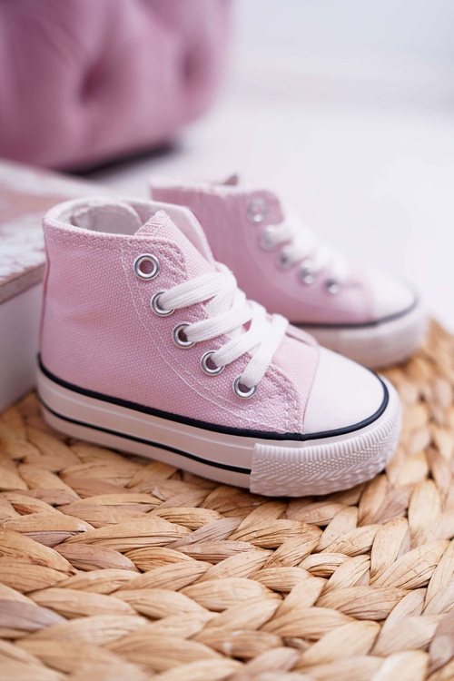 Дитячі високі кросівки Pink Filemon