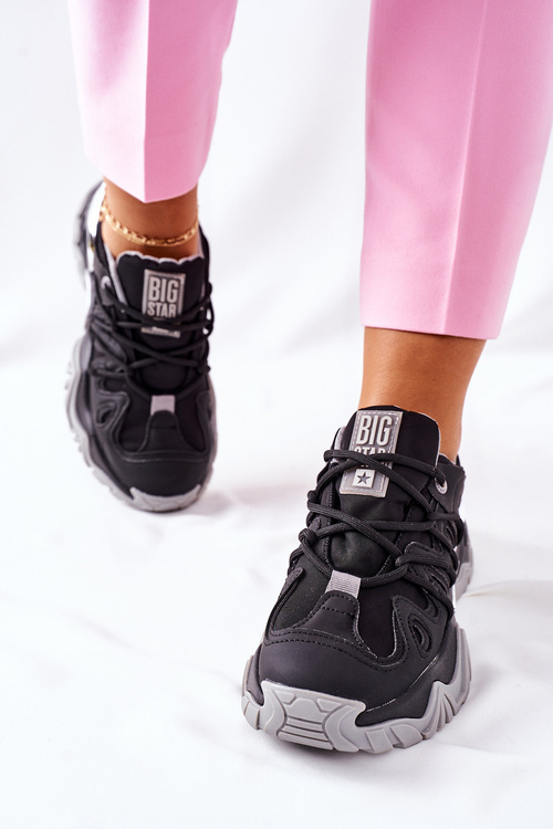 Жіноче спортивне взуття Memory Foam Big Star II274089 Чорний