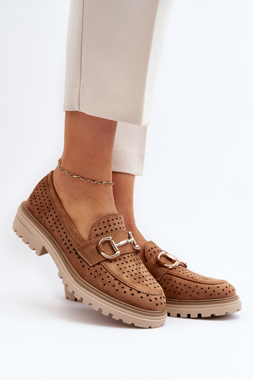 Жіночі мокасини Ajour з орнаментом Camel Talesse