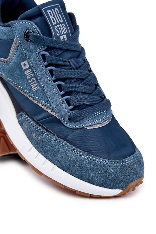 Чоловіче спортивне взуття Big Star KK174022 Темно-синій