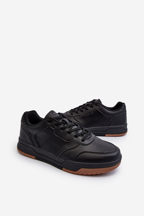 Чорні чоловічі кросівки Radikalle зі штучної шкіри