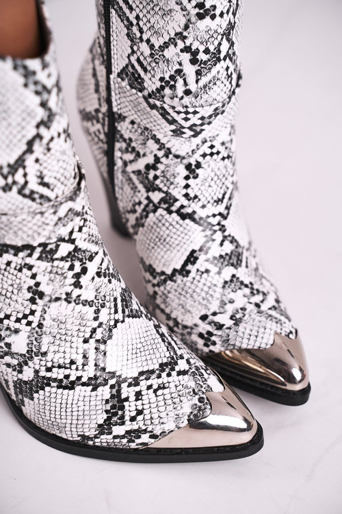 Жіночі черевики з металевим носком Snake Eternally