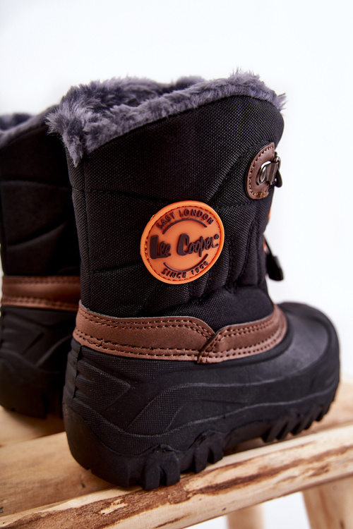 Дитячі зимові черевики Lee Cooper LCJ-21-44-0524 Чорні