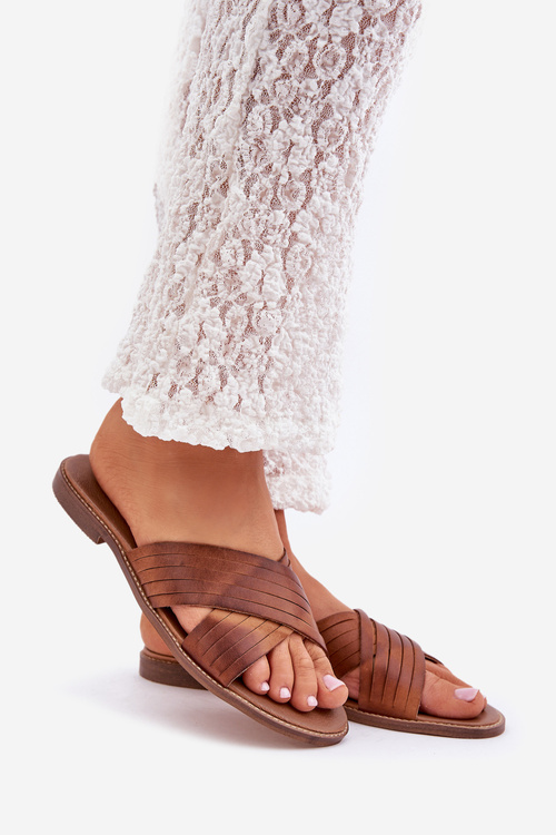 Шкіряні Жіночі Сандалі Lewski Shoes 3682 Camel