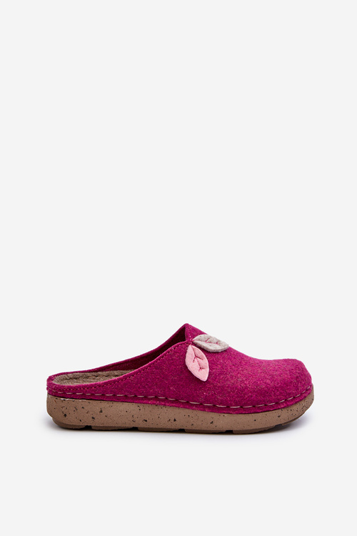 Жіночі повстяні тапочки Inblu ED000013 Фуксія