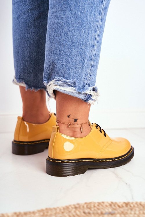 Жіноче взуття Взуття лакове жовте Зробіть це краще!