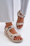 Жіночі босоніжки Lee Cooper LCW-23-34-2614 бежевий