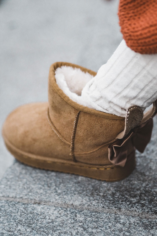 Теплі сноуборди для дівчинки з бантами Camel Meriva