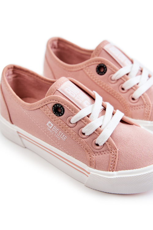 Дитячі низькі кросівки Big Star JJ374171 Рожеві