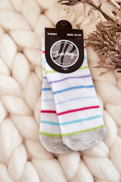 Шкарпетки дитячі класичні бавовняні білі