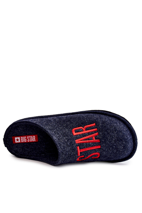 Класичні чоловічі тапочки Big Star KK176002 Темно-сині