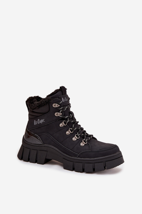 Зимові Теплі Чоботи Жіночі Lee Cooper LCJ-25-31-3911 Чорні