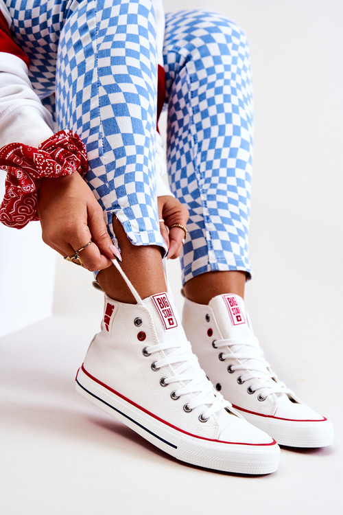 Високі кросівки Big Star JJ274127 Білі